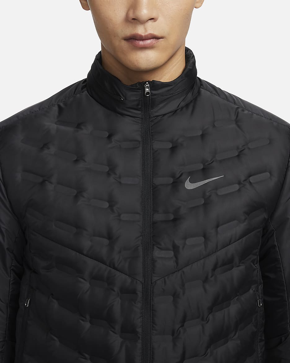 Nike Therma FIT ADV AeroLoft Men s Repel Down Running Jacket